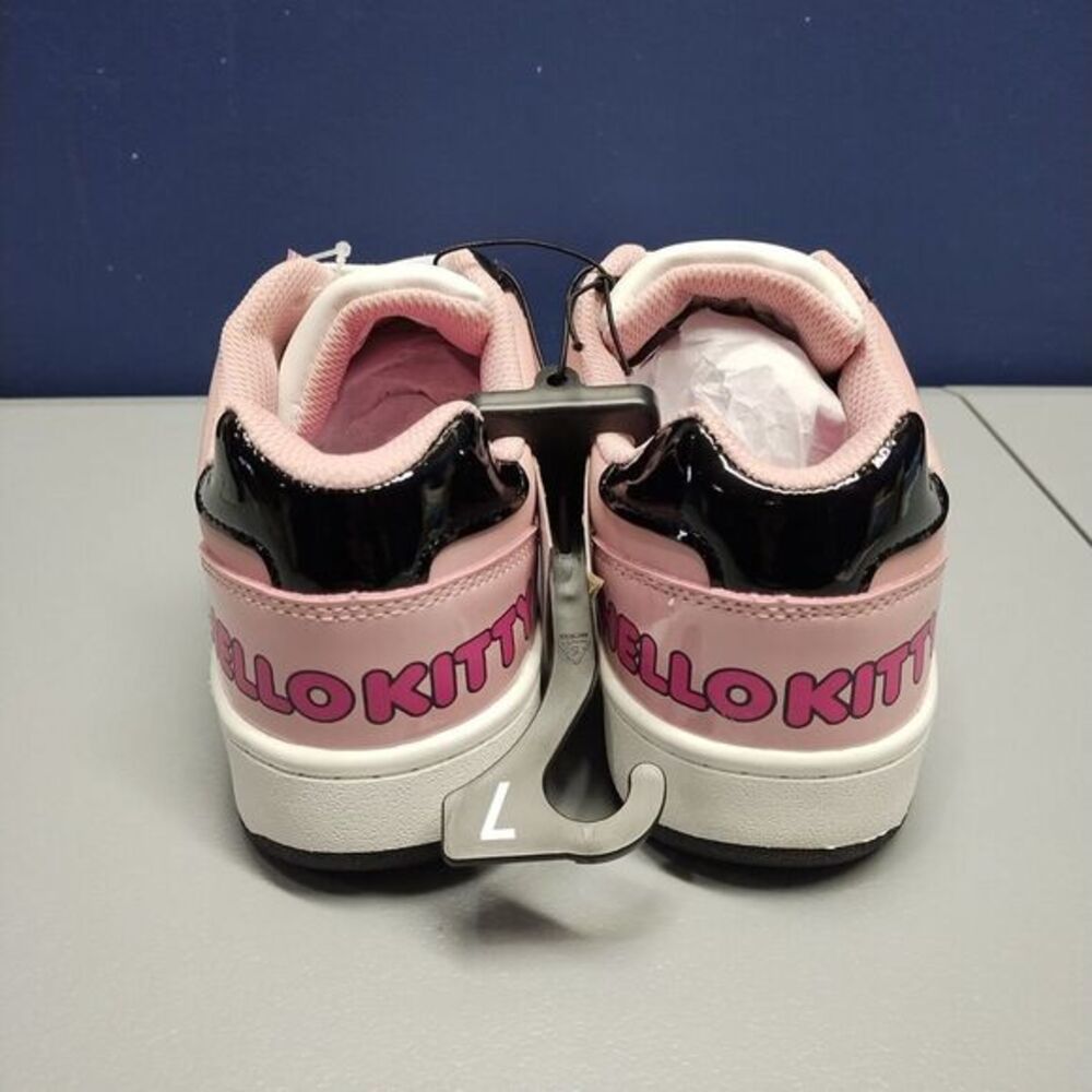 Hello Kitty Sneakers Shoes Womens Sz 7 Pink Comfort Manmade Lace Up WMHK24BB001 - Picture 11 of 15